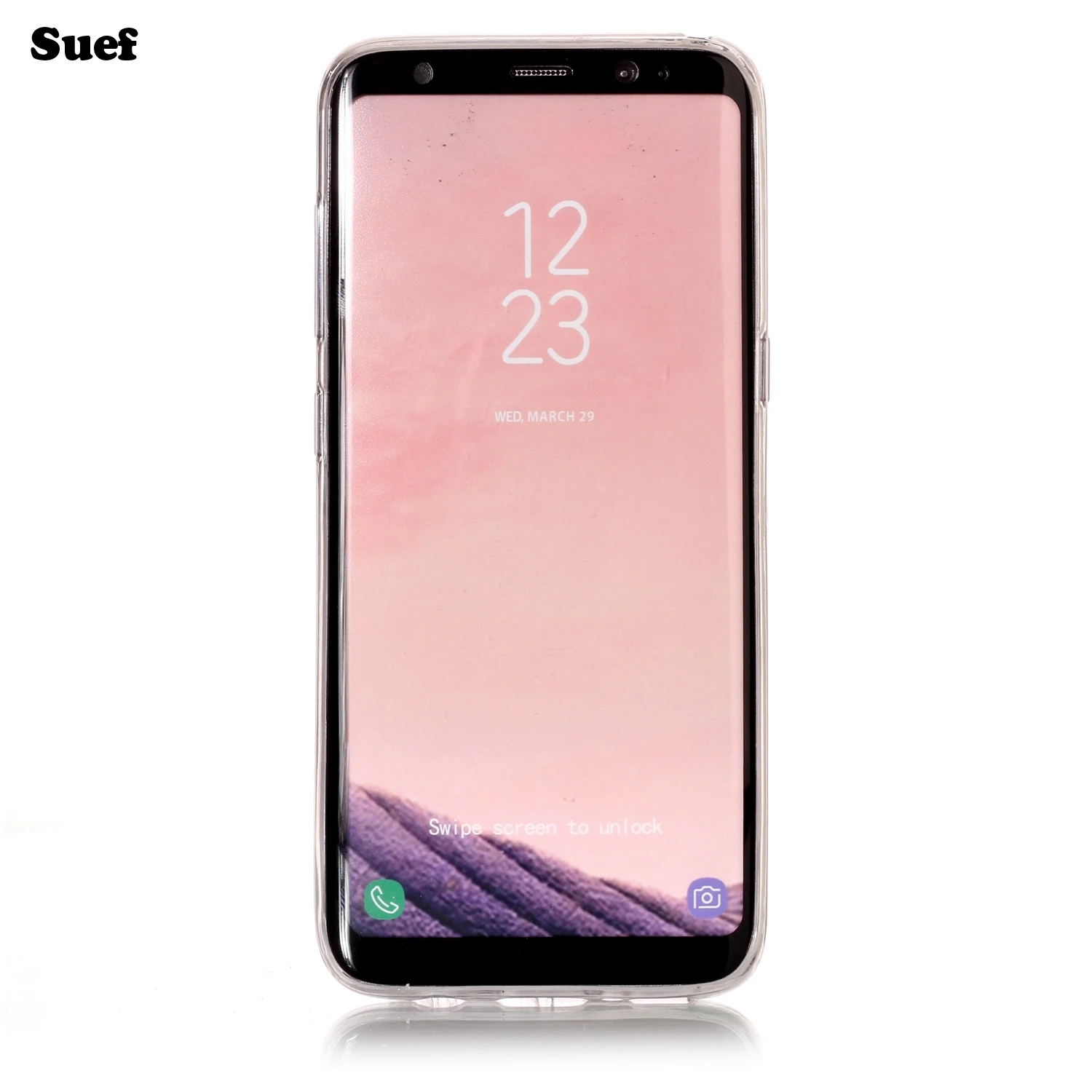 Suef Brand Marble texture Anti knock Case For Samsung S8 plus Cover Galaxy S8plus Silicone Protect Shell Funda |