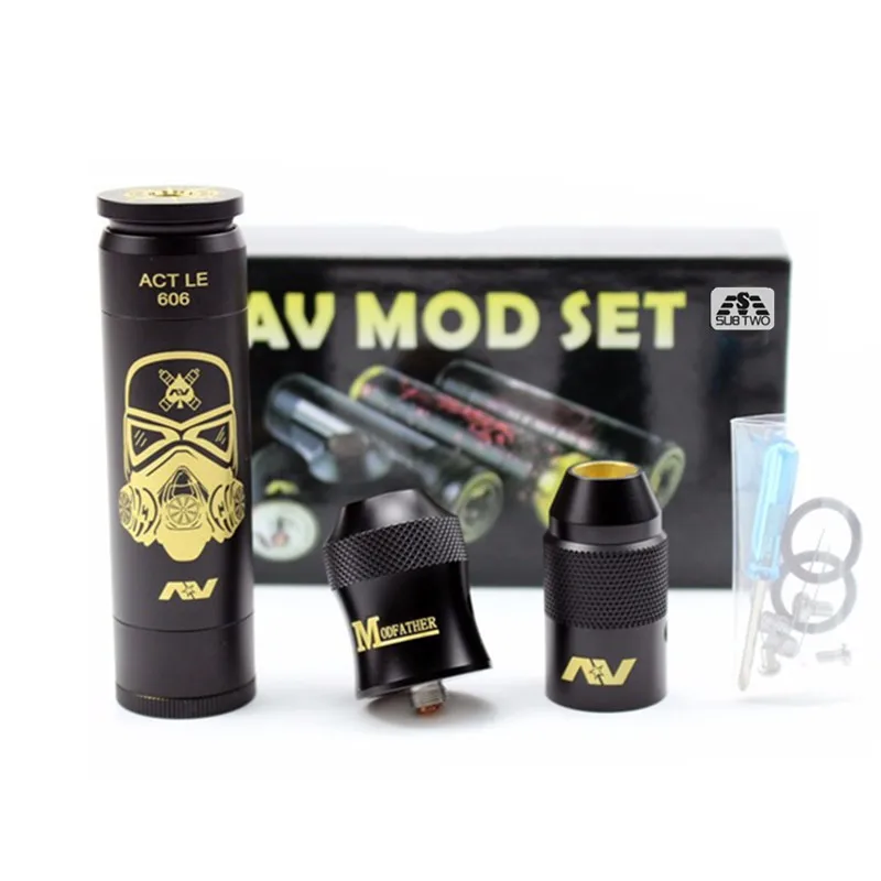 AV Trooper мод набор электронная сигарета механический комплект для 18650 батареи 510