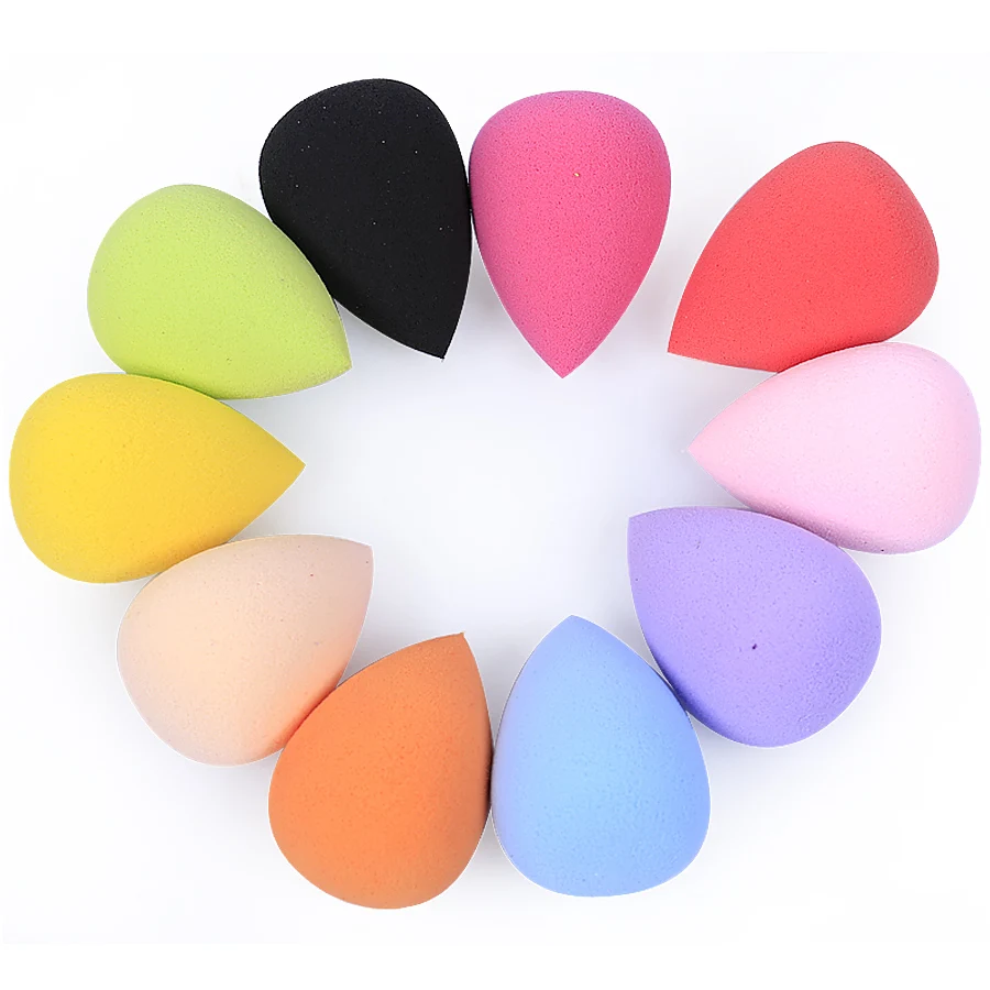 

5 /10pcs Mini Soft Foundation Makeup Sponge Waterdrop Smooth Powder Women Beauty Cosmetic Puff Make up Clean Tools