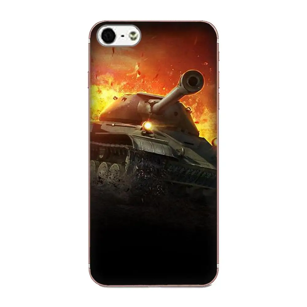 Защитные чехлы из ТПУ Завоеватель World Of Tanks для Galaxy J1 J2 J3 J330 J4 J5 J6 J7 J730 J8 2015 2016 2017 2018