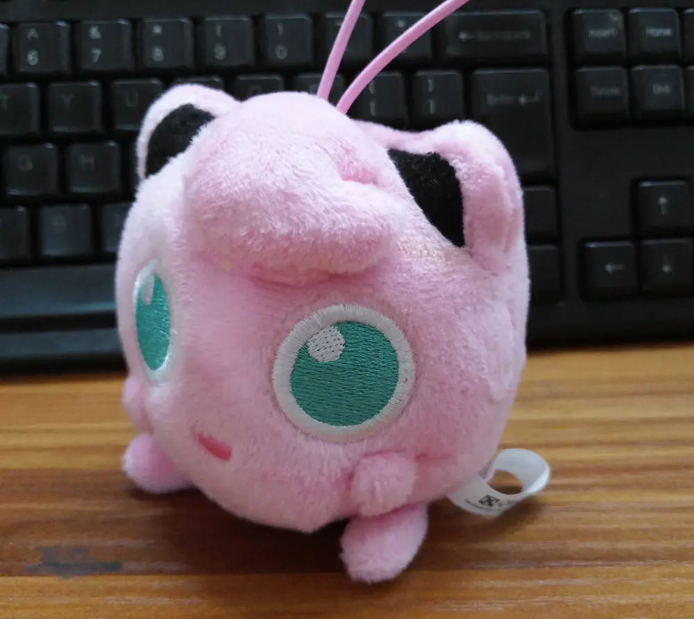 Натуральная Jigglypuff Мягкие плюшевые игрушки куклы 8 см новые|Персонажи