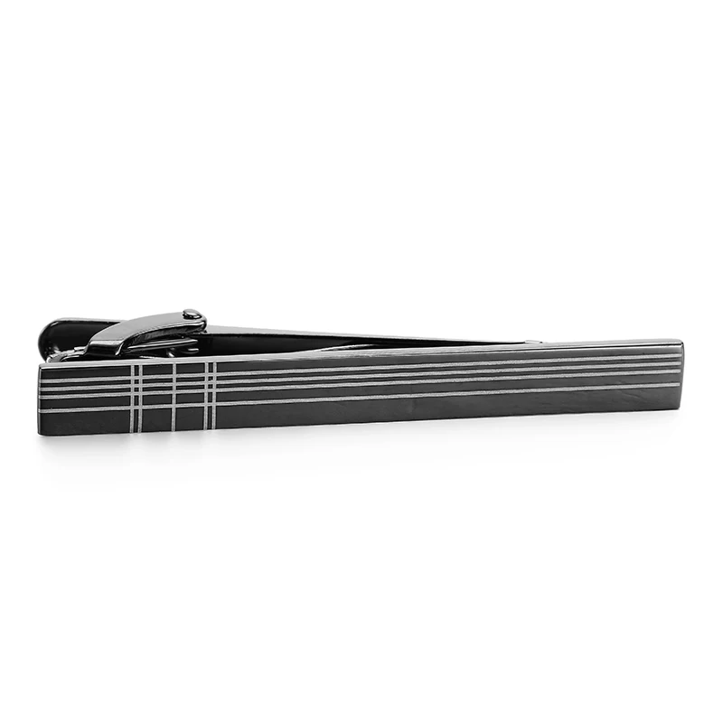 

High Quality necktie clip for tie pin for mens tie bars Hand grinding laser tie clip 2018 New Arrival For Wedding