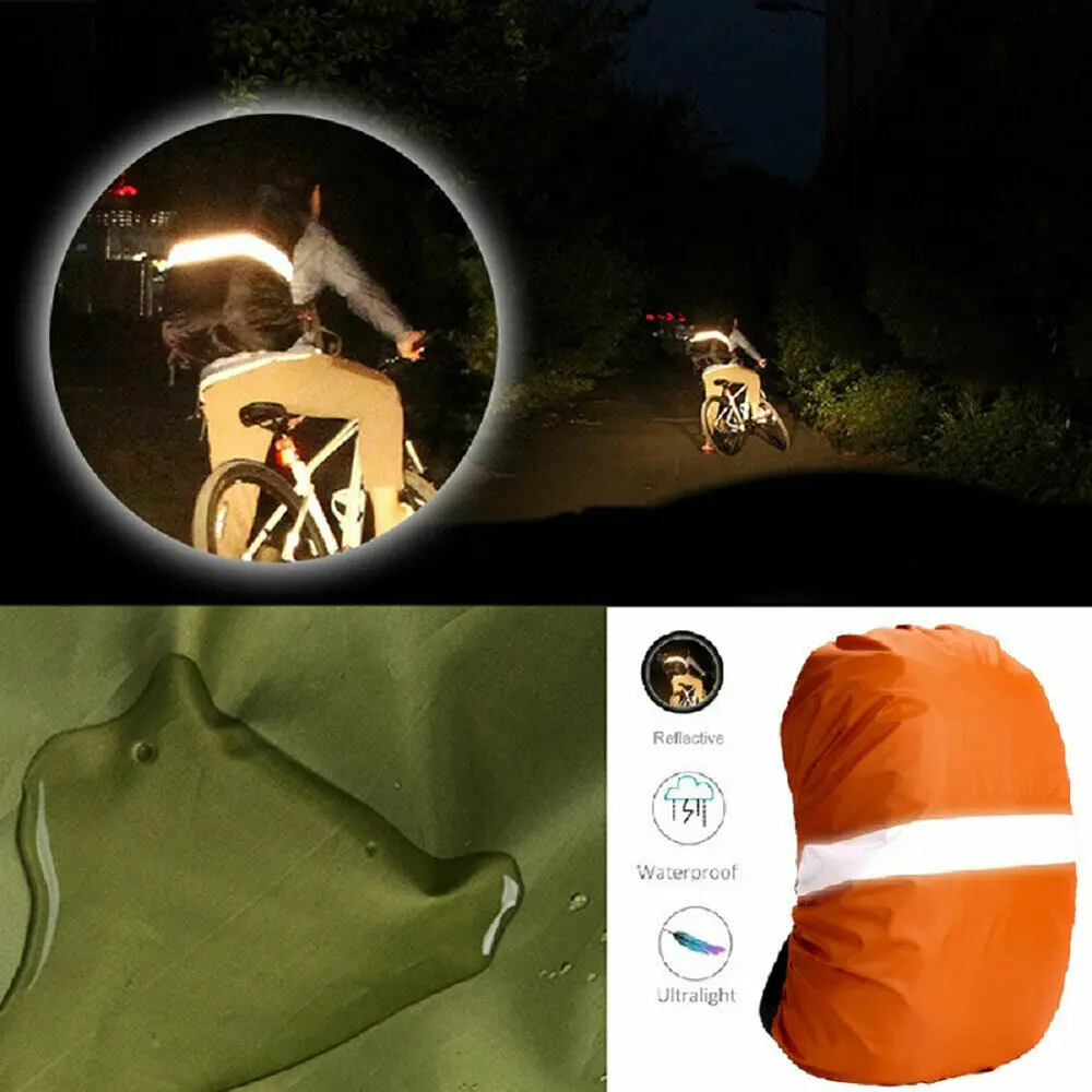 Лидер продаж 2019 пылезащитная водонепроницаемая ткань светоотражающий рюкзак