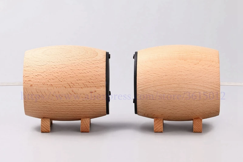 1 или 2 х Твердый Деревянный HIFI динамик супер высокий звуковой бокс домашний