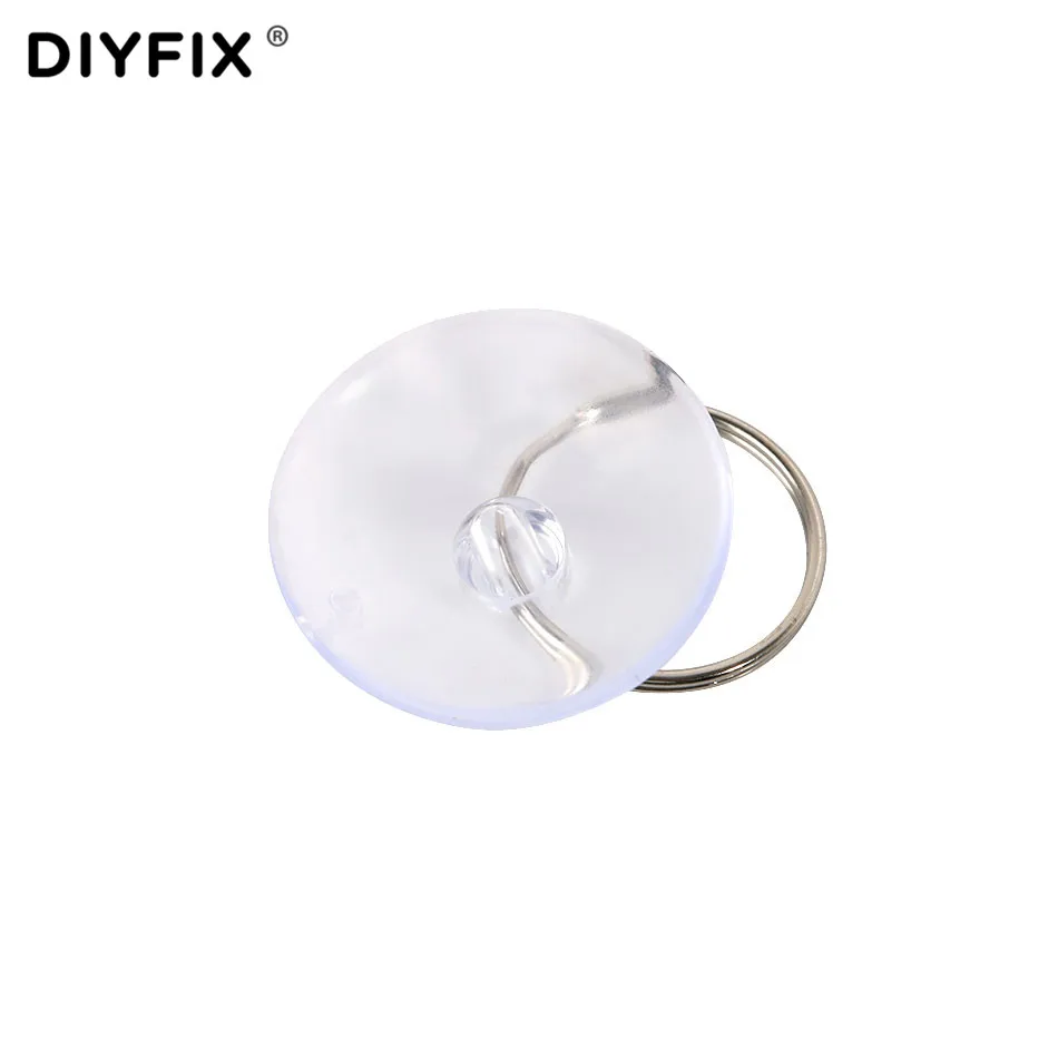 DIYFIX 5 шт. светильник Кая маленькая присоска с металлическим кольцом для ключей