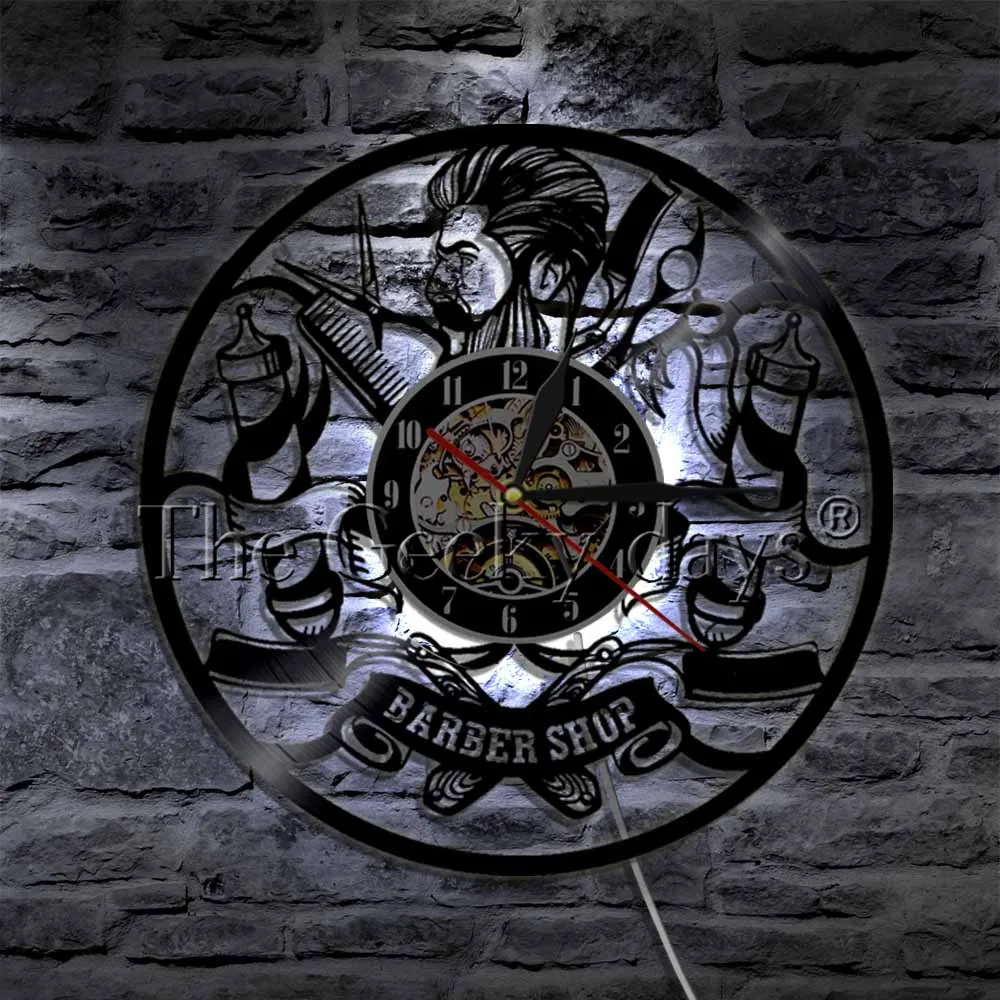 Настенные часы с тихим виниловым дисплеем 12 дюймов|Настенные часы| |