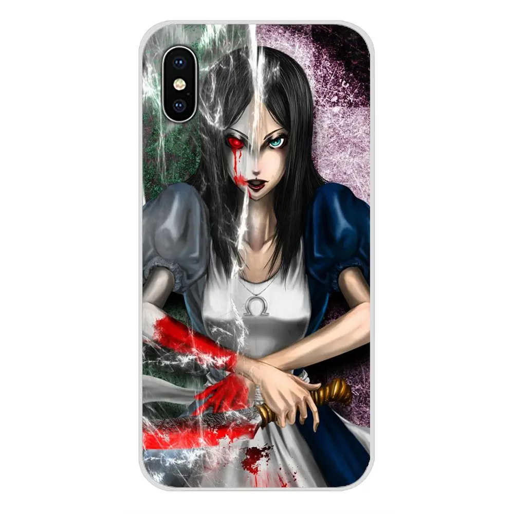 Для Apple iPhone X XR XS MAX 4 4S 5 5S 5C SE 6 6S 7 8 Plus ipod touch Alice Madness Return аксессуары чехлы для