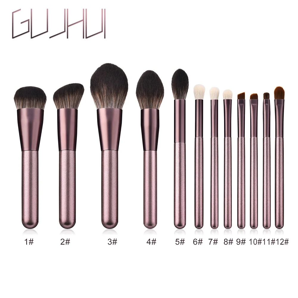 1 шт. кисти для макияжа pinceaux maquillage кисть нанесения основы пудры румяна тени век Кисть бронзатор косметика