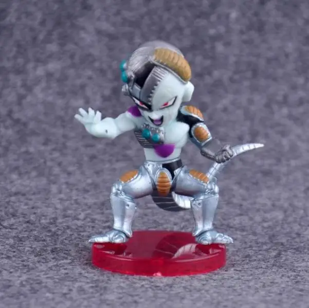 1 шт. Dragon Ball Z Frieza семейная фигурка Золотой Frieza King форма холодной борьбы ПВХ модель злодей ролевая Аниме Коллекция детская игрушка - Color: 1 pcs
