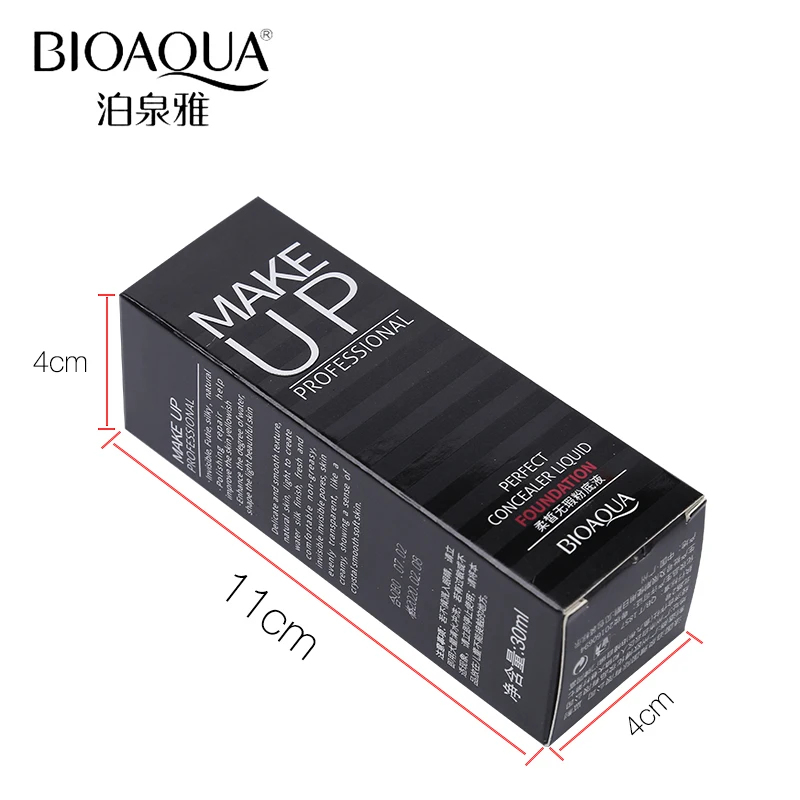

BIOAQUA Brand Face Base Liquid Foundation Makeup Primer Concealer Waterproof Brighten Whitening Long Lasting BB Cream Cosmetics