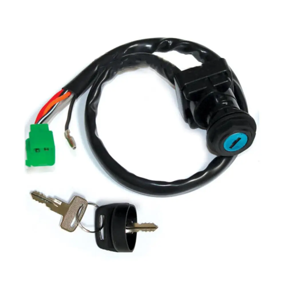Зажигание мотоцикла Key Switch для SUZUKI LT F300F LTF300F KING QUAD 4WD 1999 2000 2001 Скутер мопед вездеход