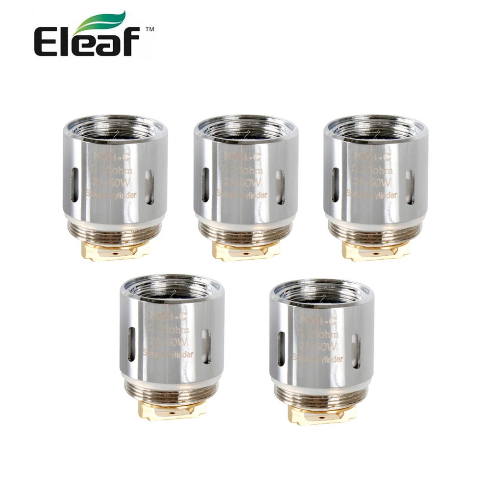 5 шт./10 шт. 100% оригинальная катушка Eleaf HW1 C 0 25 Ом одноцилиндровые катушки для