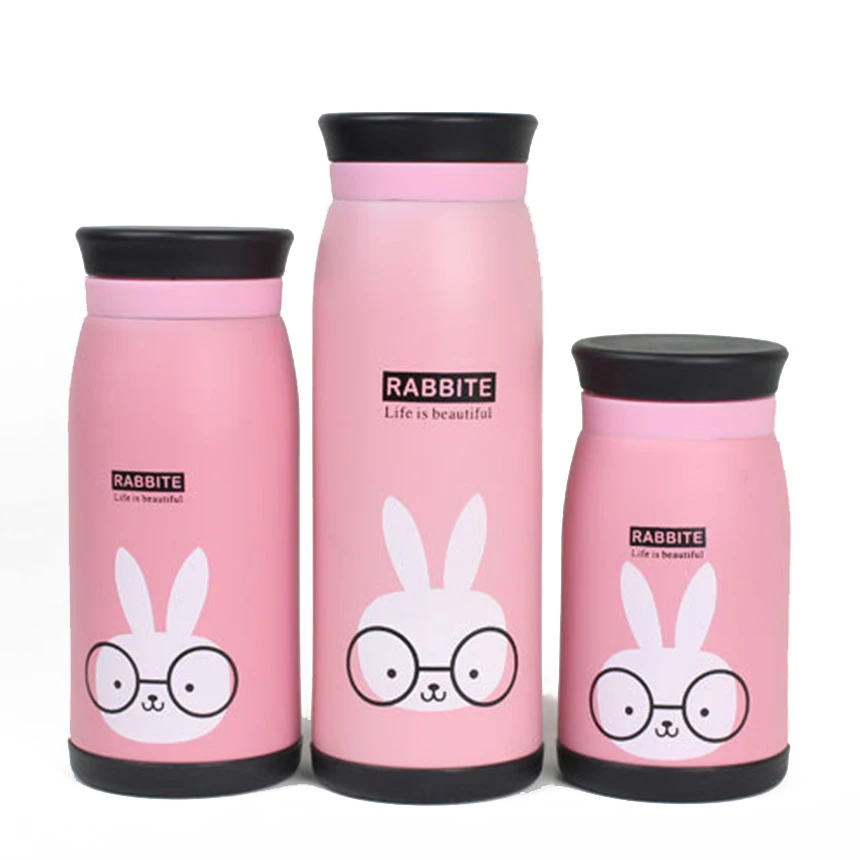 Детская термоизоляция для бутылок термос с рисунком из мультфильма Термокружка