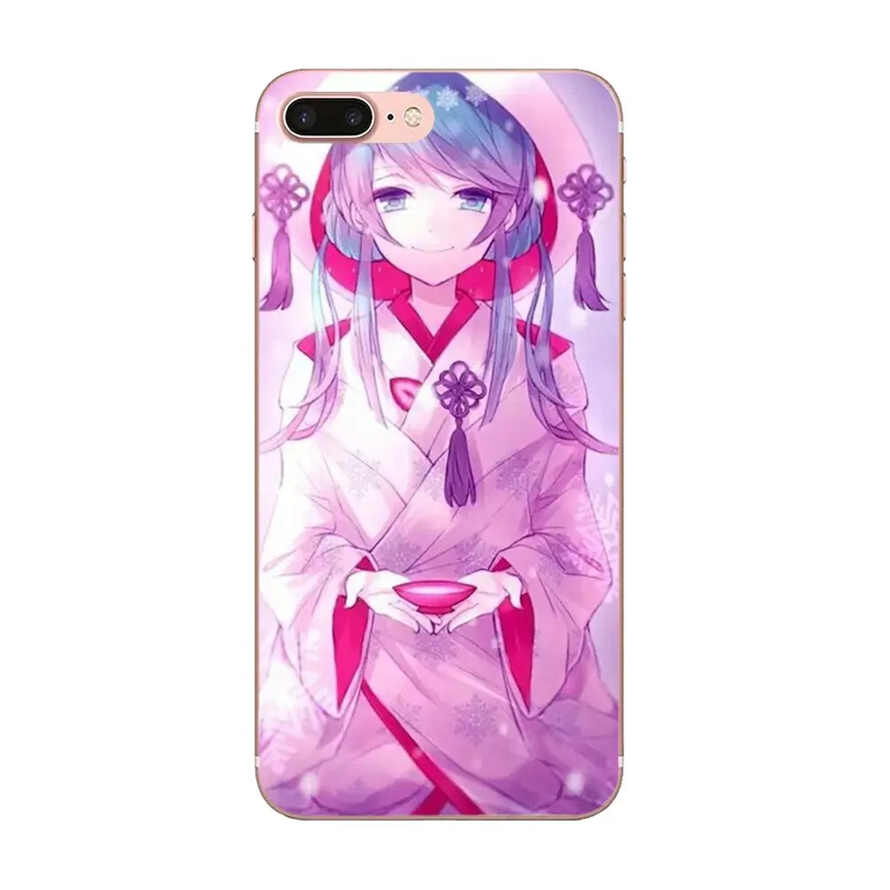 Японский аниме Hatsune Miku Beauty Girl для Huawei P8 P9 P10 P20 P30 Mate 7 8 9 10 20 Lite Plus Pro 2017 мягкий
