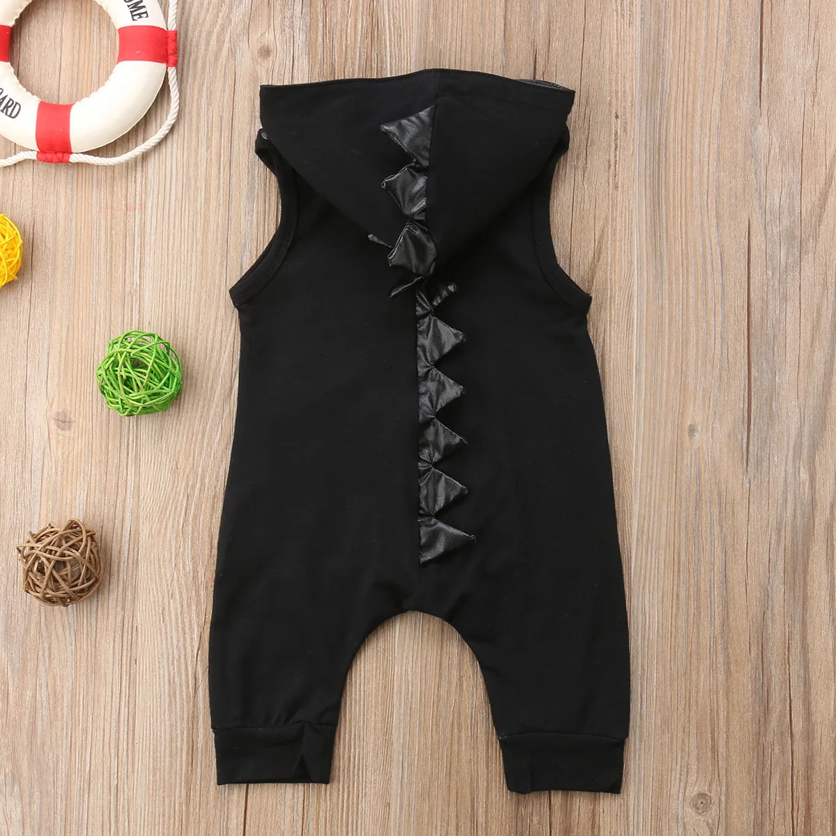 Baby Boys Sleeveless Cotton Hat 2pcs Clothes Outfit Infant Newborn Boy Girl Kids Clothing Romper Jumpsuit 0-3T | Мать и ребенок