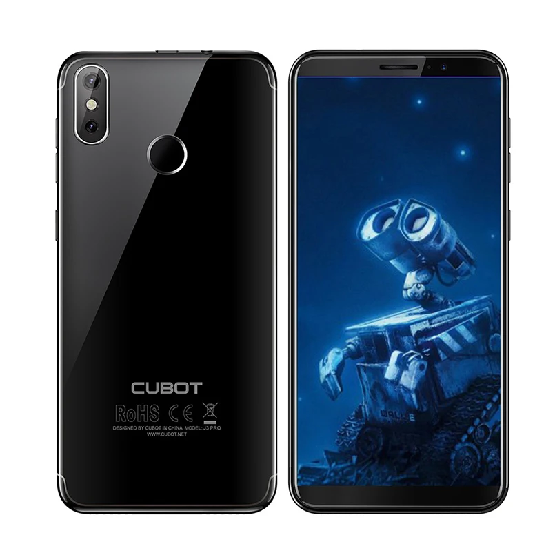 Cubot J3 PRO 4G Мобильный телефон 5 дюймов Android GO MT6739 Quad core 1 ГГц ГБ 16 отпечатков пальцев
