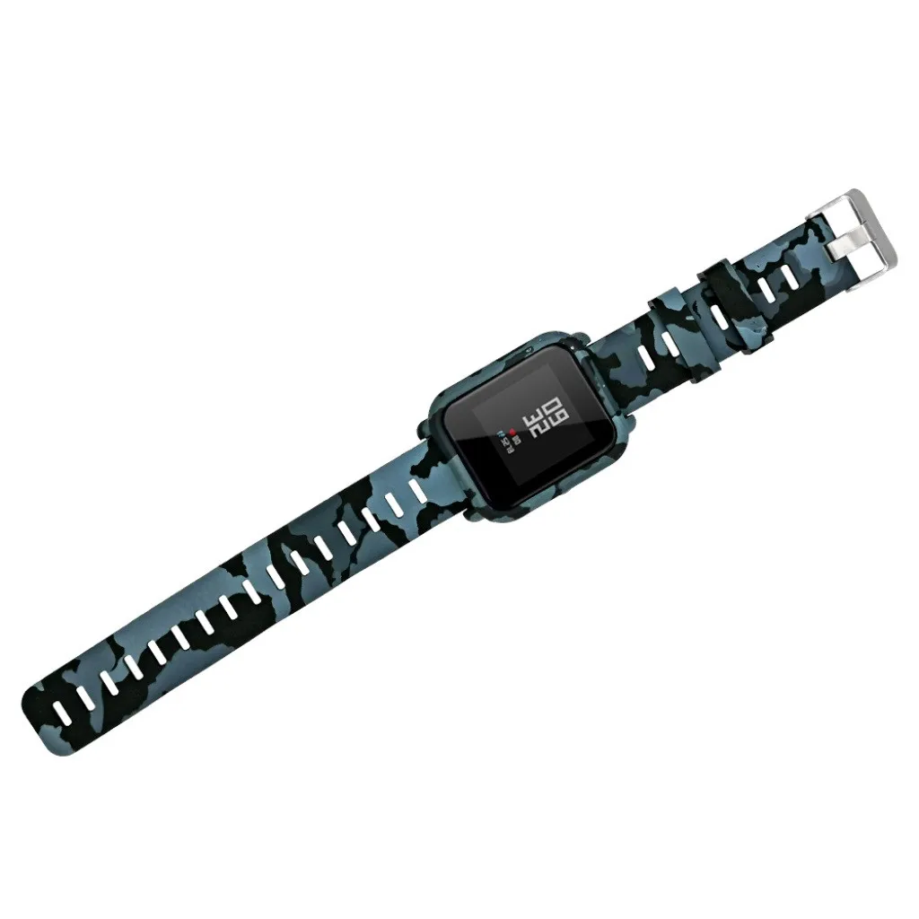 Силиконовый ремешок для наручных часов для Xiaomi Huami Amazfit Bip Youth/LITE, смарт-браслет, ремешок для наручных часов, аксессуары для часов