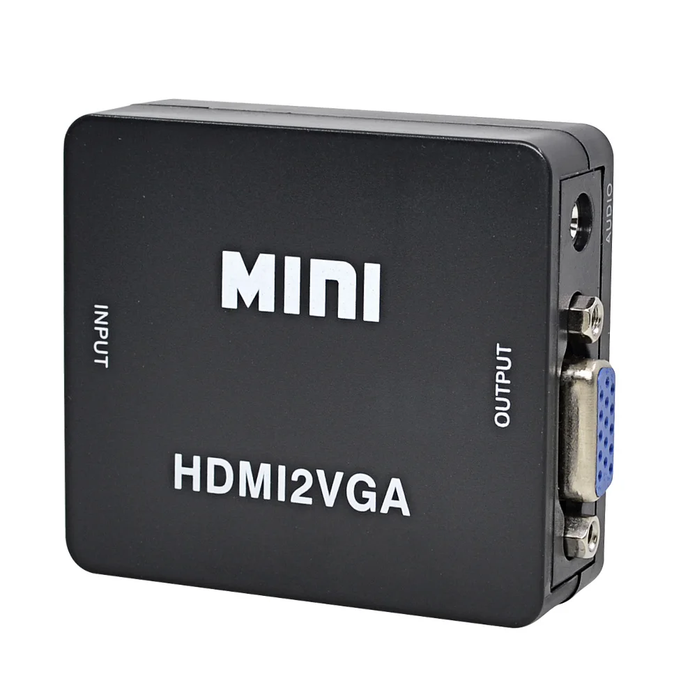 Адаптер CHIPAL 1080P для преобразователя HDMI в VGA с аудио питанием мини-адаптер HDMI2VGA Xbox