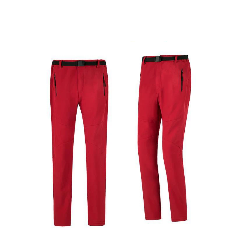 Походные брюки для мужчин и женщин спорта на открытом воздухе флисовые теплые