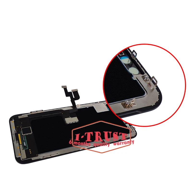 Класс AAA + черный OEM ЖК-дисплей для iPhone X с сенсорным экраном дигитайзер лучшая