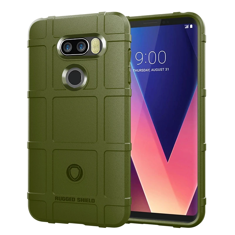 Чехол для LG V30 с защитой всего корпуса на 360 градусов мягкий плотный Твердый
