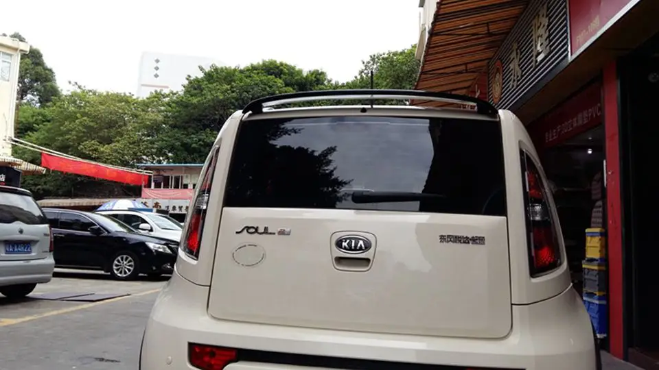 Используется для Kia soul спойлер 2009 2015soul свет Высокое качество ABS Материал заднее