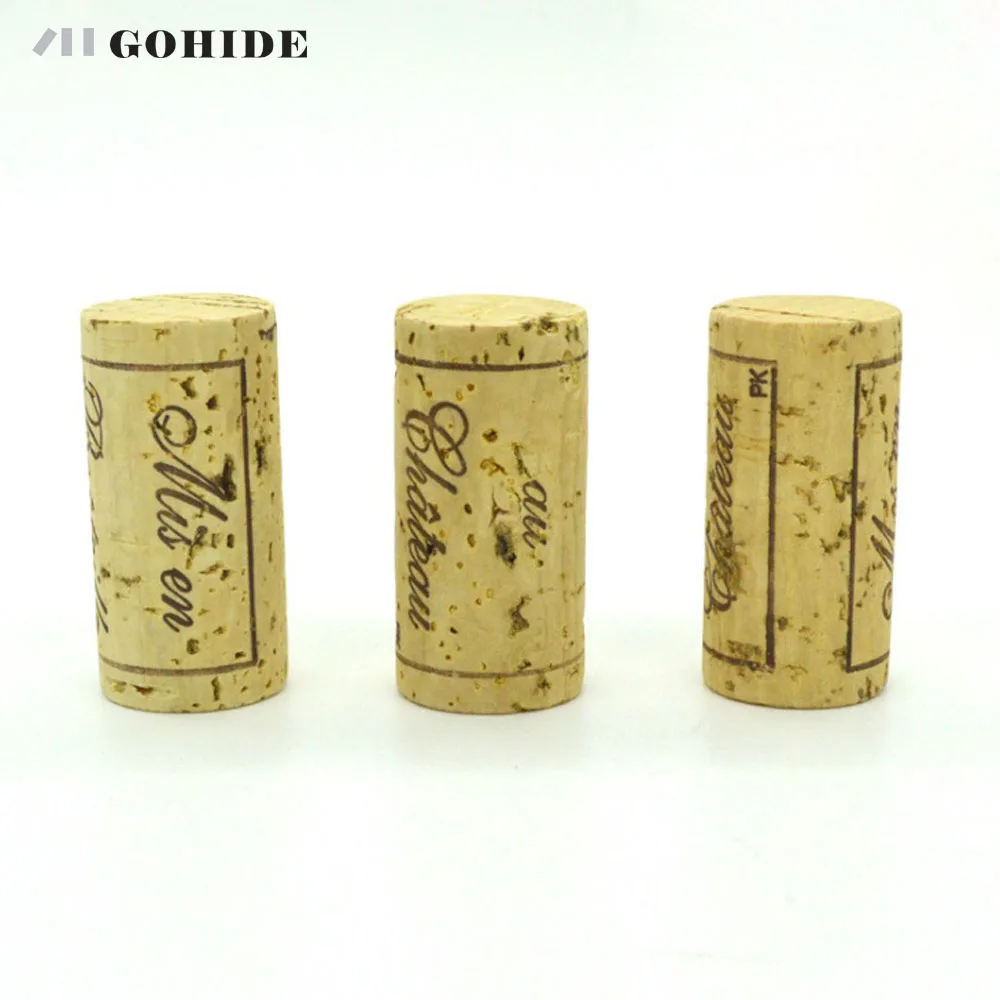 GUH 5 шт./лот пробка для вина из натурального дерева пробковая бутылка бар кухонные