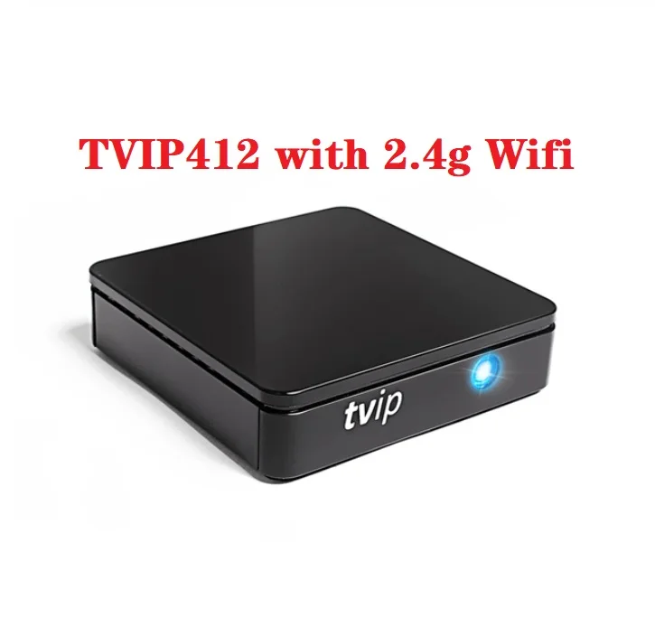 TVIP412 ТВ IP 415 410 Linux Smart tv Box четырехъядерный 2,4G 5G двухдиапазонный WiFi Поддержка Stalker M3U IP tv box для взрослых H.265 1080P HD телеприставка - Цвет: TVIP412
