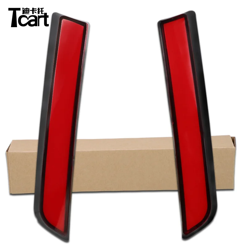 

Tcart 2pcs For 2018 2019 Hyundai ix25 LED Rear Bumper Reflector Light Tail Brake Stop Light 12V Red Color 45W Accessories