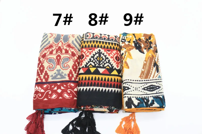 Number 12 colors 1 шт. высокое качество кружева шарфы крест принт красивый простой хиджаб мягкий пэчворк хлопок женские шарфы Необычные Кружева - Цвет: Number 12 colors