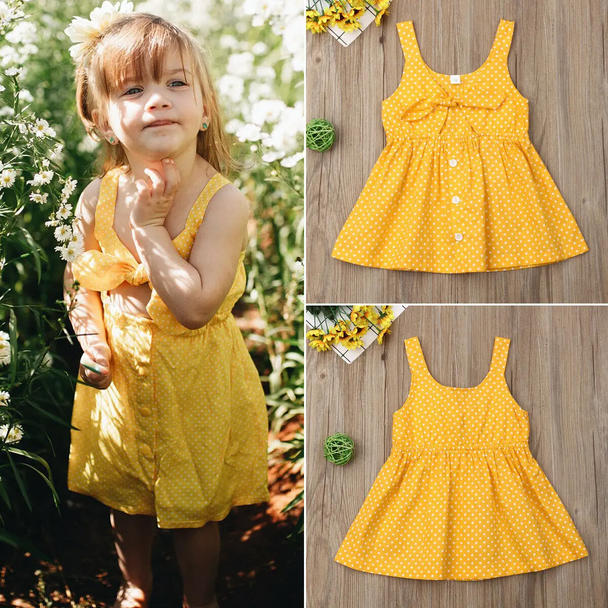 Emmababy/Новейшая модная летняя одежда для маленьких девочек Однотонное платье в
