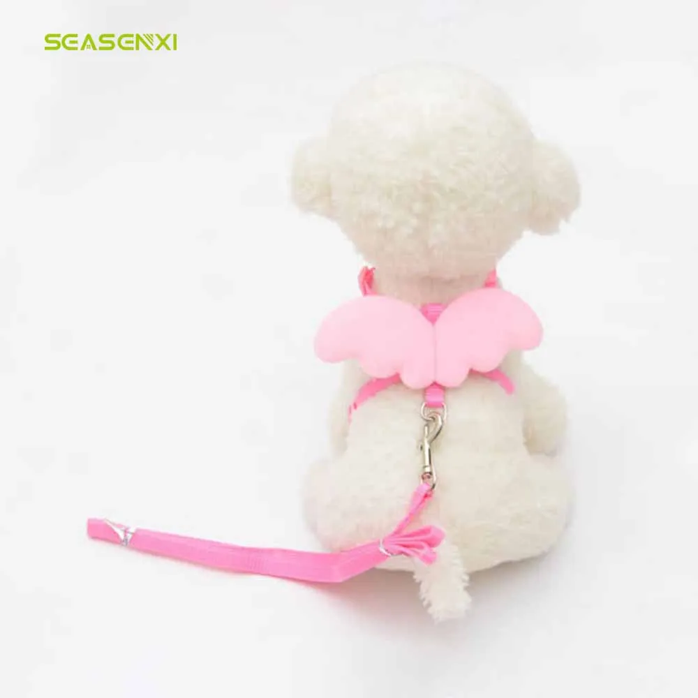 Ошейник для собак регулируемый милый ангел крылья домашних животных чихуахуа