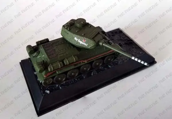 Мировой войны Россия T 34/85 1944 зеленый 1/72 литья под давлением Готовая модель танка|