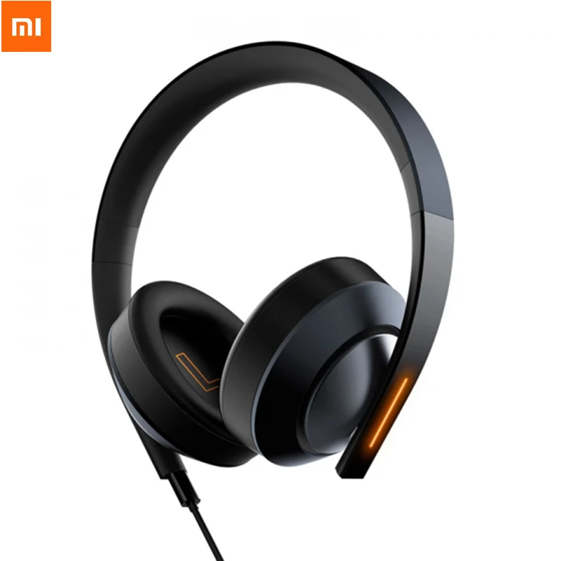 Xiaomi 7,1 Virtual Surround Sound Stereo 3,5 мм USB Игровые наушники с микрофоном светодиодный светильник 40 мм динамик ENC шумоподавление наушники