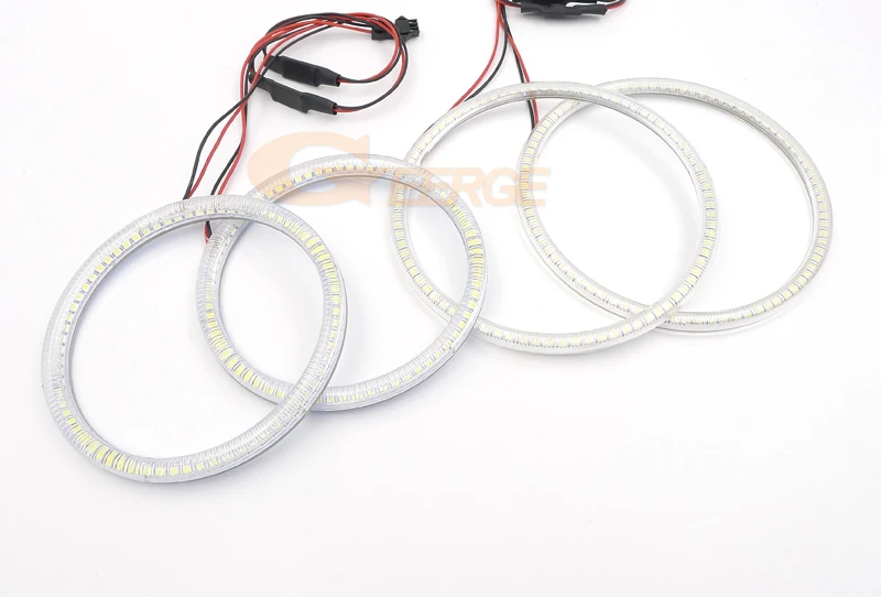 Для Honda Crossroad 2007 2008 2009 2010 smd комплект светодиодов «глаза ангела» отличное Ультра яркое освещение DRL