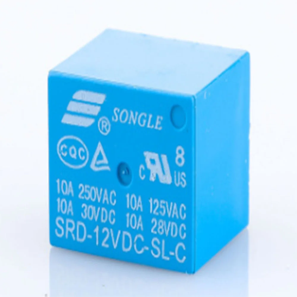 Реле питания для дома миниатюрное реле SRD-12VDC-SL-C экологически чистые |