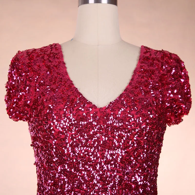 BLINGSTORY с коротким рукавом блесток женщин vestidos клуб европейский стиль блеск платье