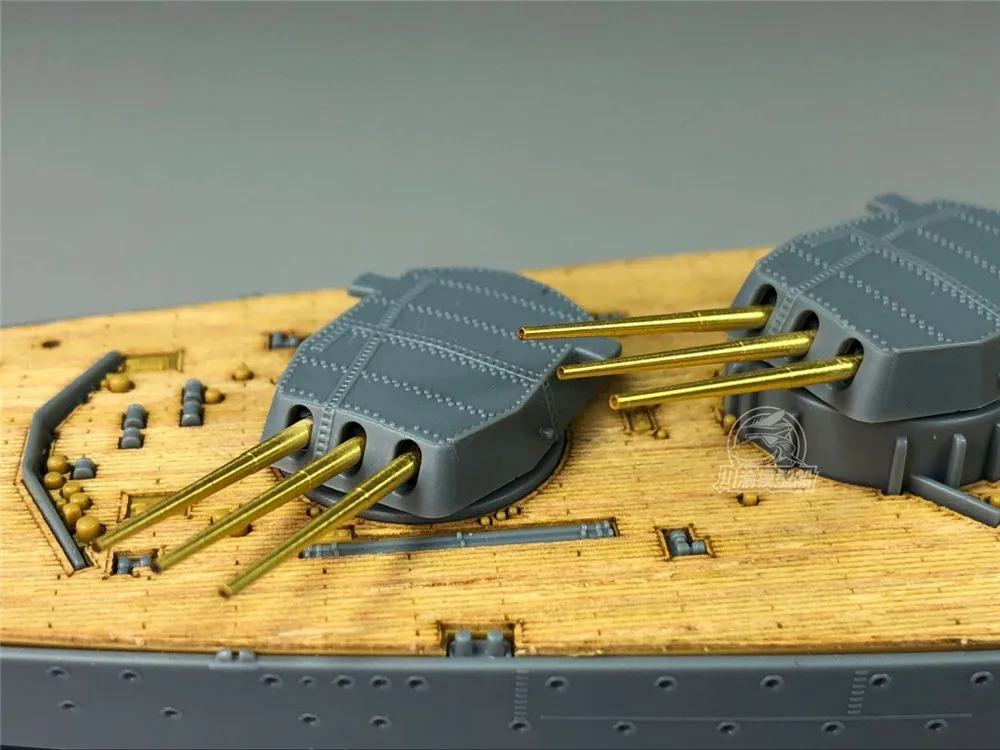 1/700 весы 406 мм Латунь баррель для Родни Tamiya по супер скидке 77502 Нельсон 77504 Трубач