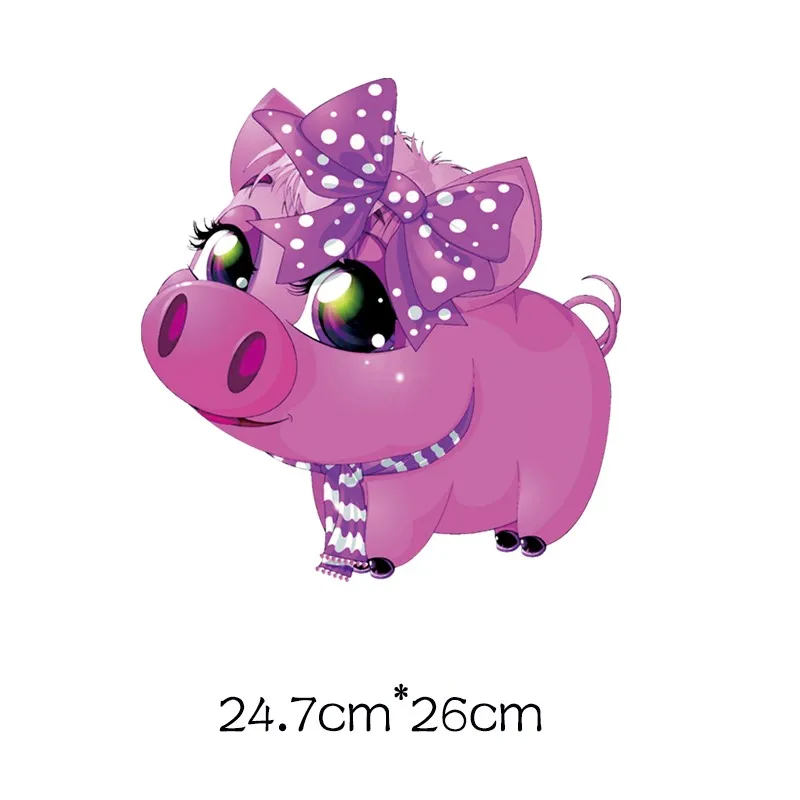 Нашивки-аппликации на одежду Miss Pig патч глажка аппликации для одежды Утюг на нашивках полосатые наклейки аппликация toppe