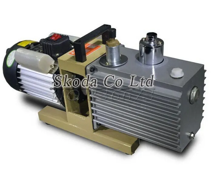 Прямой двухступенчатый поворотный воздушный вакуумный насос с лопастями