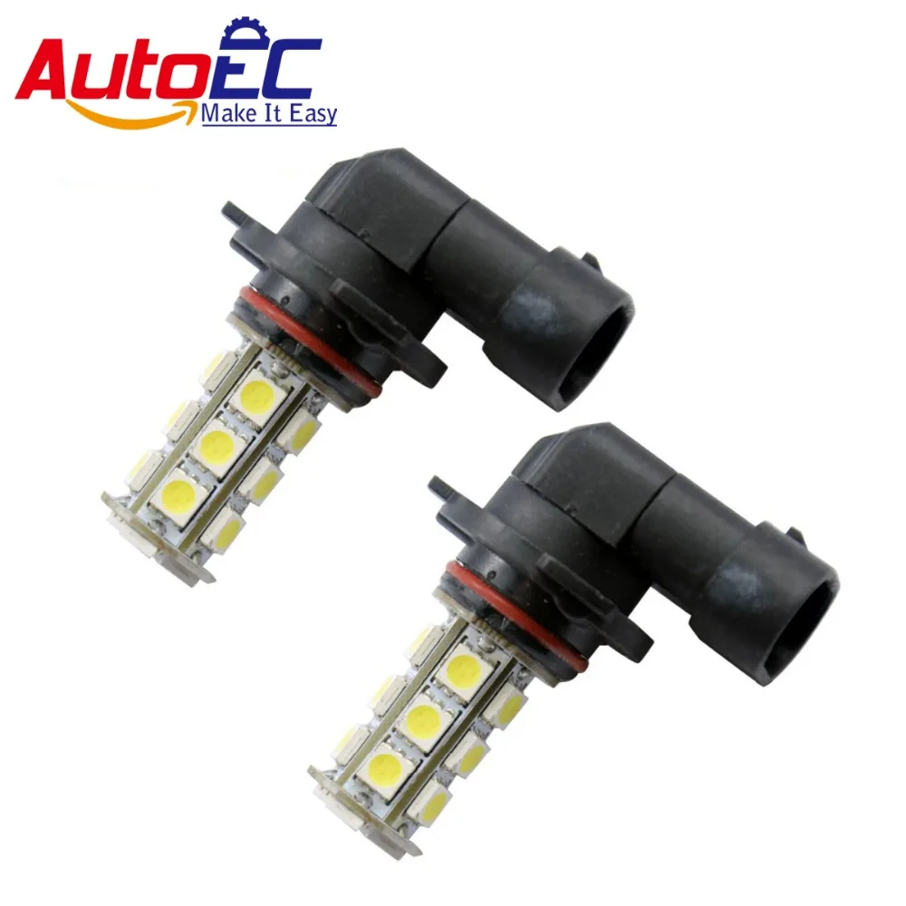 AutoEC 2X9005 9006 HB3 HB4 светодиодный 18 SMD 5050 Автомобильные противотуманные светильник