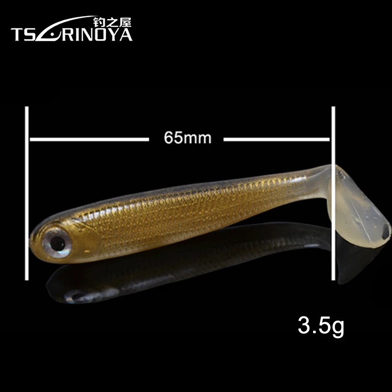 TSURINOYA R05 мягкая рыболовная приманка 3D полая рыба 3 5 г 65 мм 6 2 80 Т образная