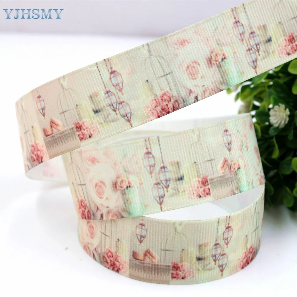 YJHSMY H-17518-611 25 мм 10 ярдов мультфильм принцесса шаблон теплопередачи материал для