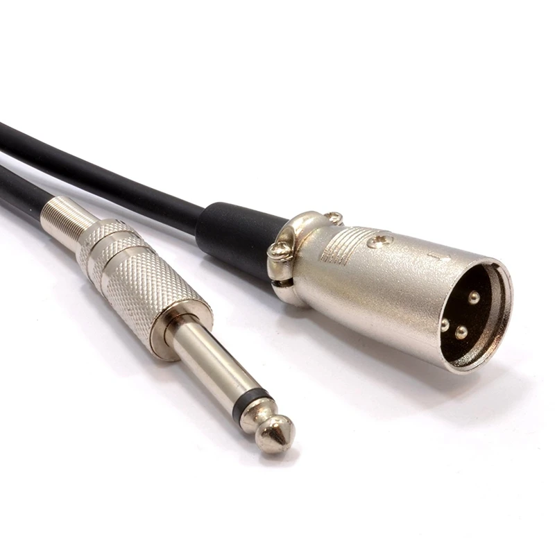 XLR 3 контактный разъем для 6 35 мм 1/4 дюймов мужской подойдет как повседневной носки