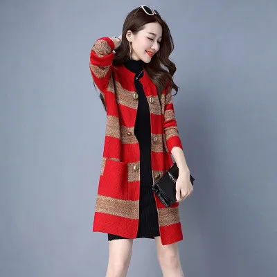 Женский трикотажный кардиган KMETRAM свободный весна осень 2020 HH584|pull femme hiver|female