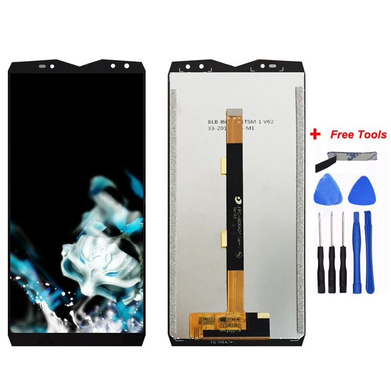 Для оригинального Ulefone Power 5 5S LCD дисплей + кодирующий преобразователь сенсорного
