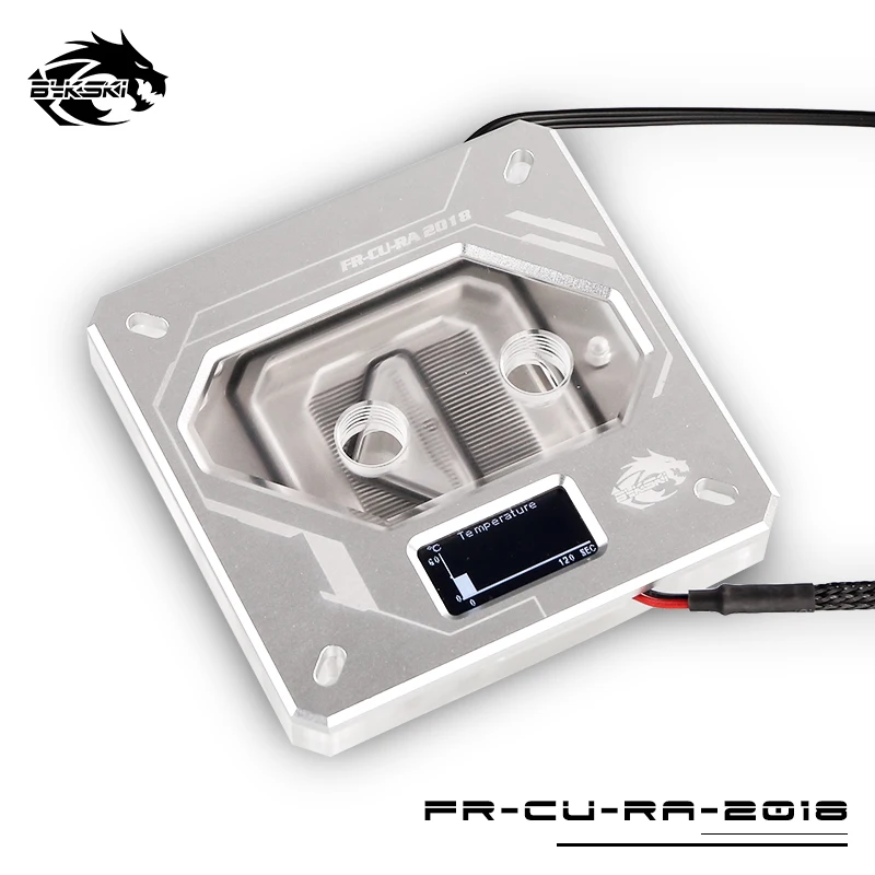 Водяной блок Bykski для процессора INTEL LGA1150/1151/1155/1156 LGA2011 2066 X99 цвет RGB яркий Индикатор