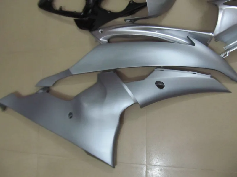 Комплект обтекателей под давлением для YAMAHA YZFR6 08 09 10 12 15 YZF R6 YZF600 2008 2010 2012 1015 ABS серый