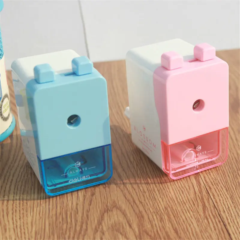 Coloffice Милая точилка для карандаша ручная карамельный цвет простой формы рукоятка