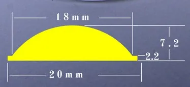 20MM 18 мм 20 22 23 25 28, 29 мм, маленького размера, круглой формы с диаметром 32 мм 34 мм 36 37,5 40,6 42 45 50 мм полиметилметакрилатные линзы Q5 T6 U2 U3 L2 зум светодиодный вспышка светильник велосипед светильник - Цвет: 20MM